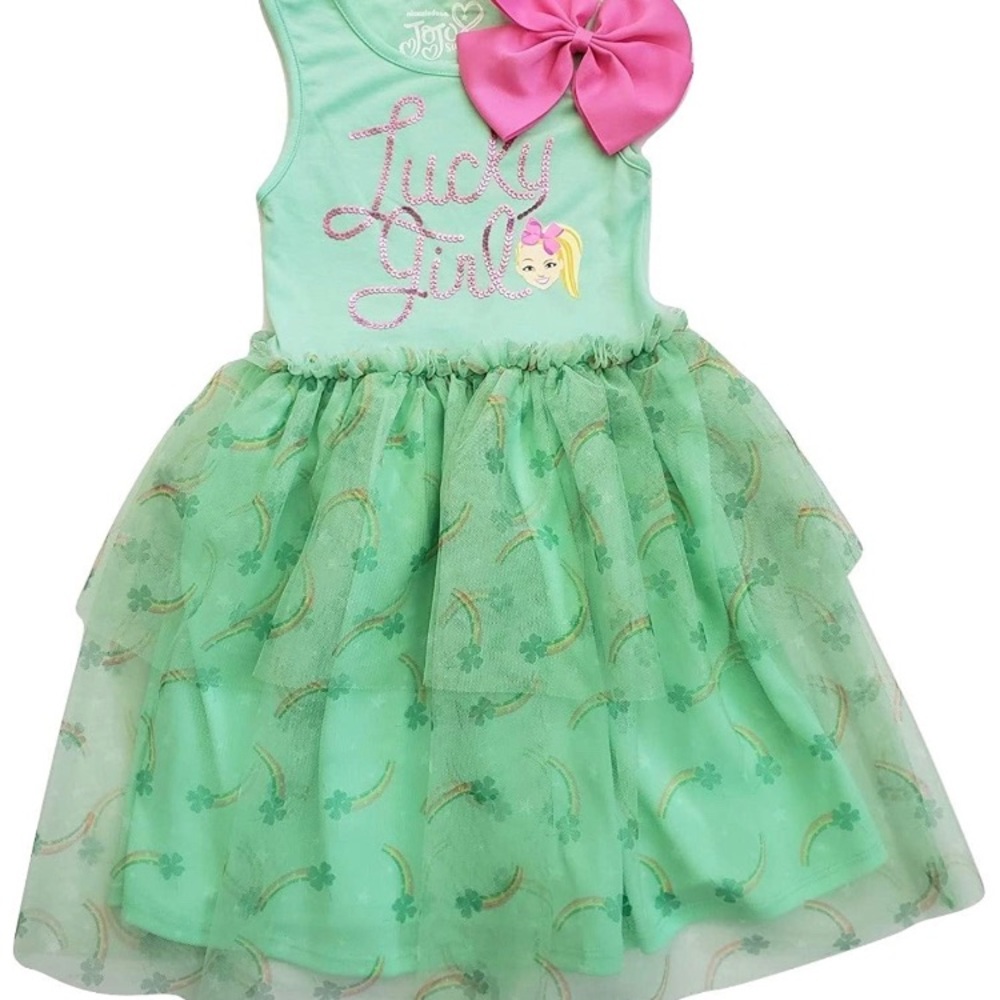 NWT Jojo Siwa St. Patrick’s day dress size 4/5